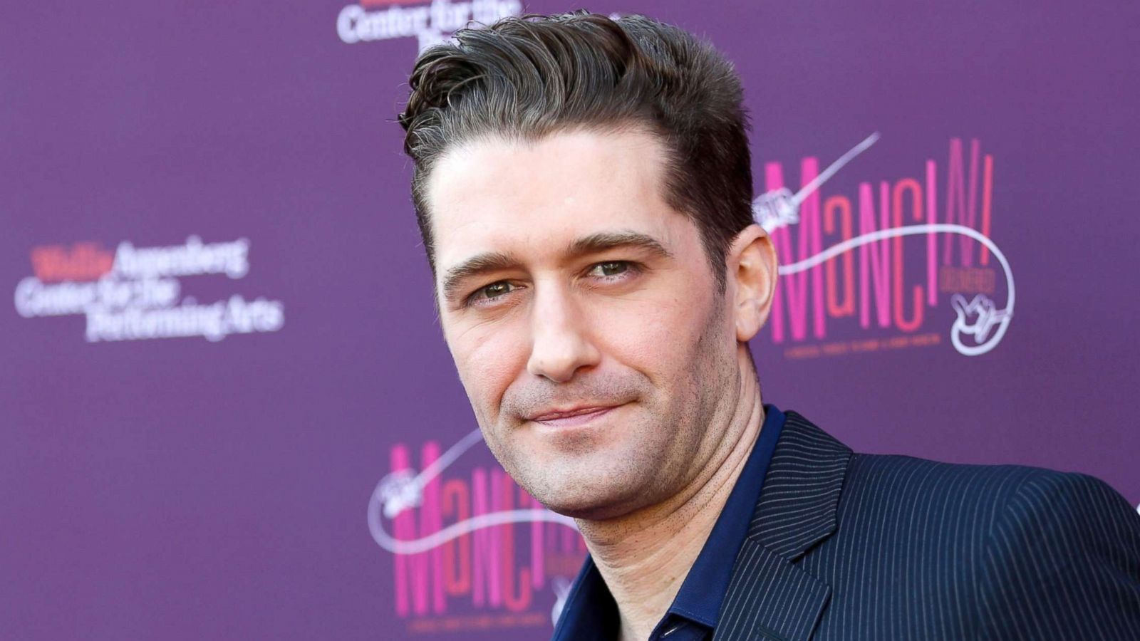 PHOTO: Actor Matthew Morrison arrives at Mancini Delivered - A Musical Tribute To Ginny And Henry Mancini at the Wallis Annenberg Center for the Performing Arts, April 1, 2017, in Beverly Hills, Calif.