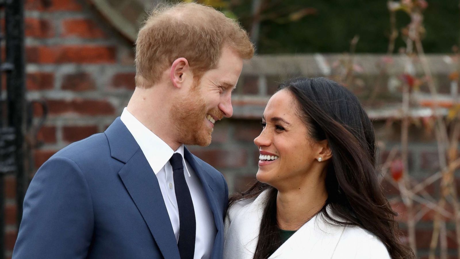 PHOTO: Prince Harry and Meghan Markle during an official photocall to announce their engagement, Nov. 27, 2017 in London, England.