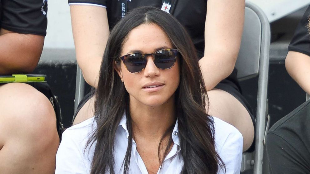 PHOTO: Meghan Markle attends the Wheelchair Tennis on day 3 of the Invictus Games Toronto 2017 at Nathan Philips Square, Sept. 25, 2017, in Toronto, Canada.