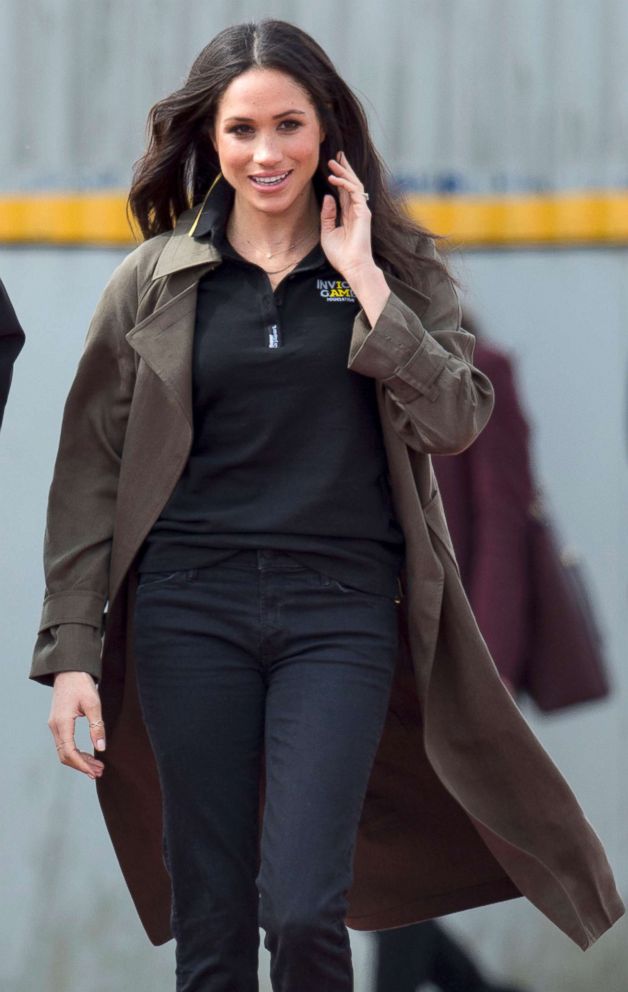 PHOTO: Meghan Markle attends the UK Team Trials for the Invictus Games Sydney 2018 at University of Bath, April 6, 2018, in Bath, England.