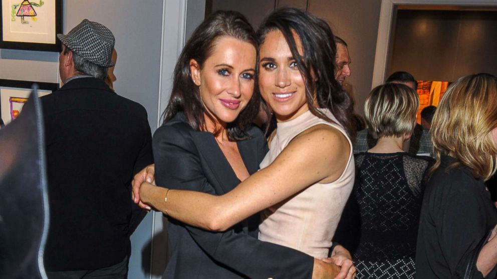 PHOTO: Jessica Mulroney and actress Meghan Markle attend the World Vision event held at Lumas Gallery, March 22, 2016, in Toronto. 