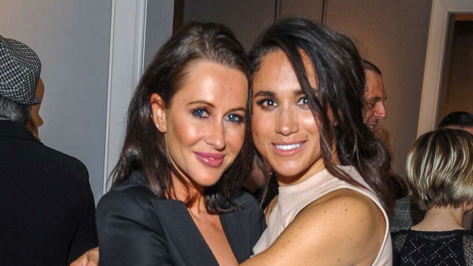 PHOTO: Jessica Mulroney and actress Meghan Markle attend the World Vision event held at Lumas Gallery, March 22, 2016, in Toronto.