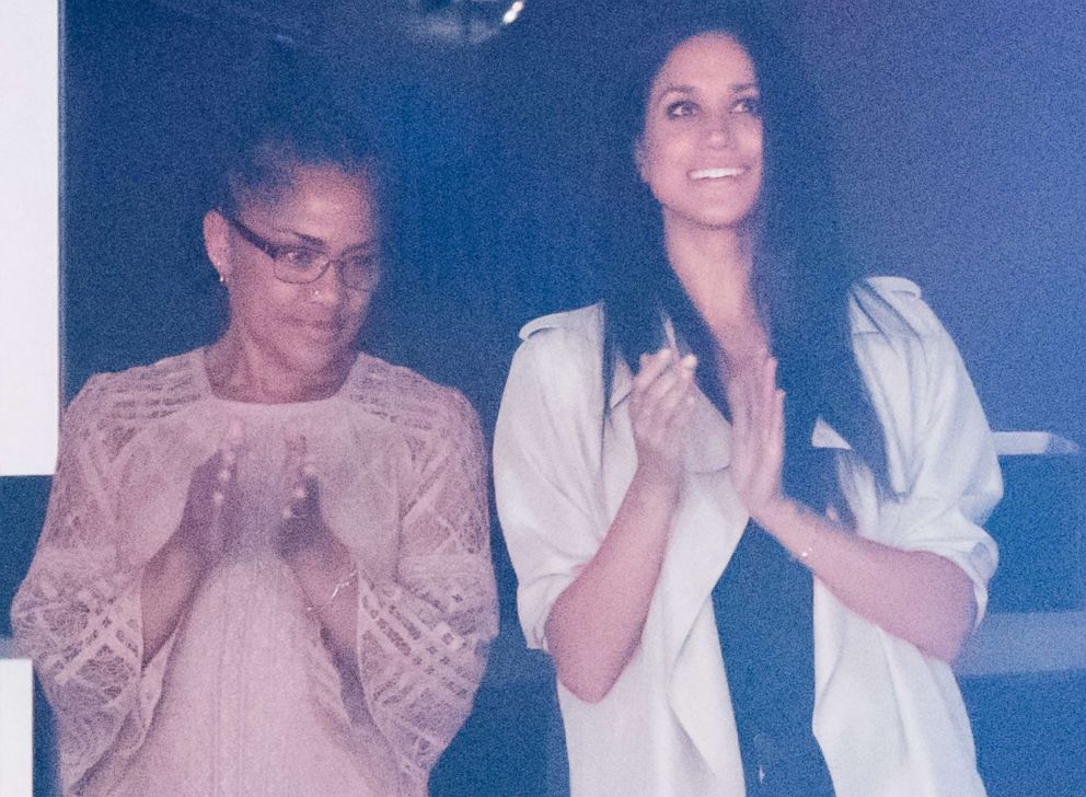 PHOTO: Meghan Markle and mother Doria Ragland attend the Closing Ceremony on day 8 of the Invictus Games Toronto 2017 on Sept. 30, 2017 in Toronto. 