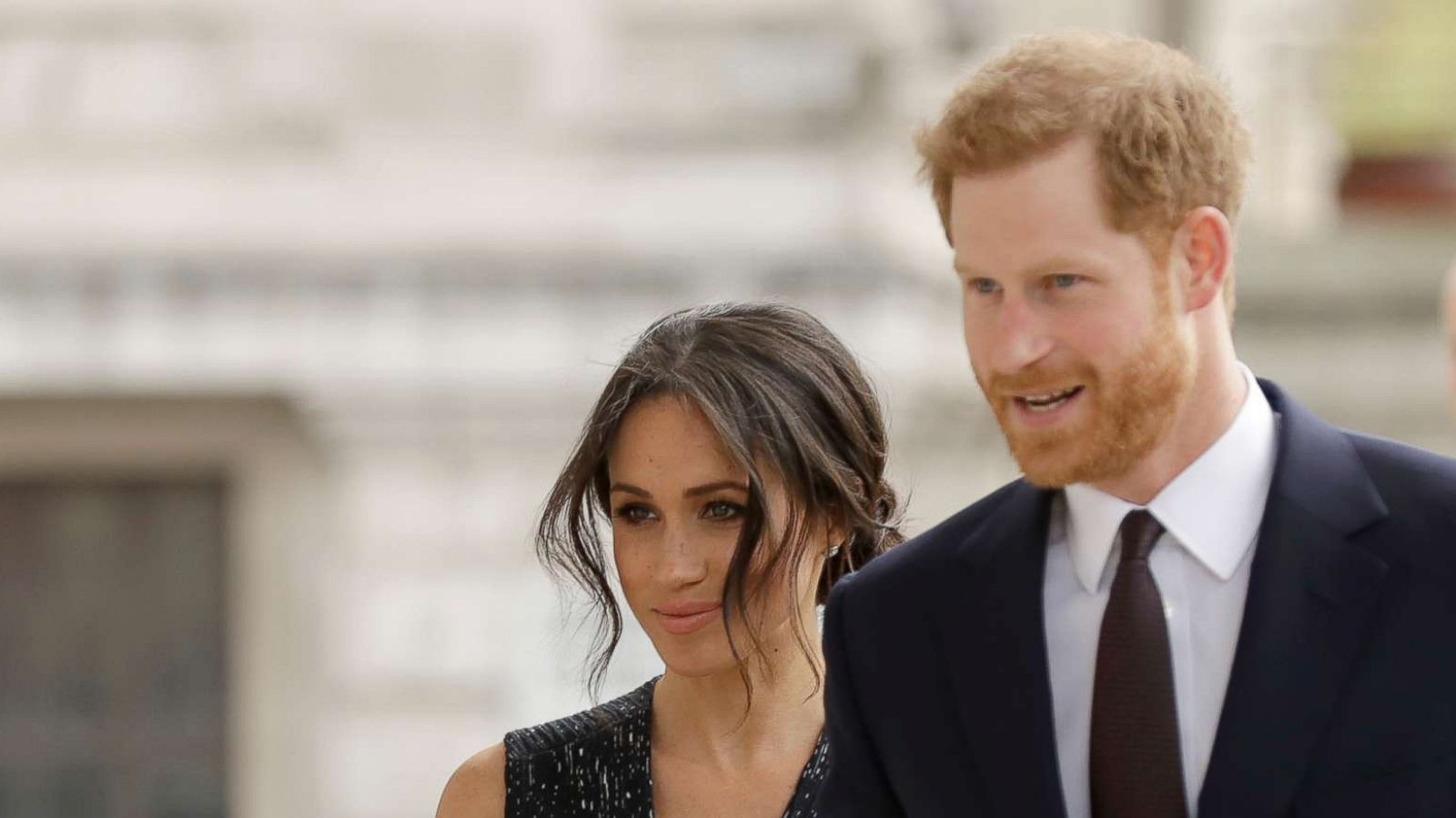 PHOTO: Britain's Prince Harry and his fiancee Meghan Markle arrive to attend a Memorial Service to commemorate the 25th anniversary of the murder of black teenager Stephen Lawrence at St Martin-in-the-Fields church in London, April 23, 2018.