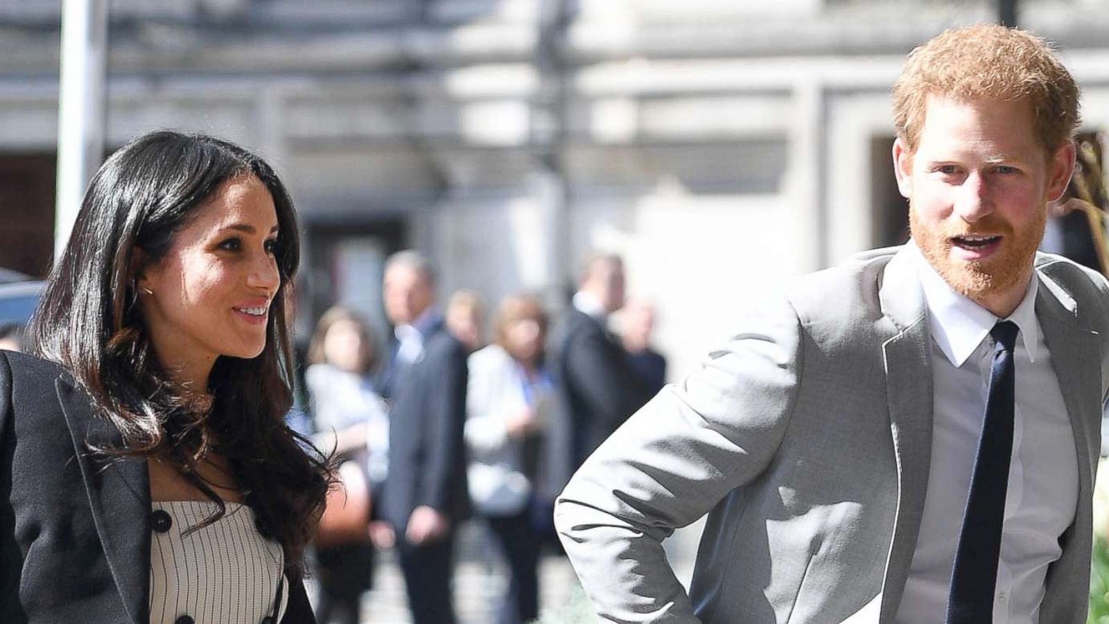 PHOTO: Prince Harry and Meghan Markle attend a reception with delegates from the Commonwealth Youth Forum at the Queen Elizabeth II Conference Centre as part of the Commonwealth Heads of Government meeting, April 18, 2018.