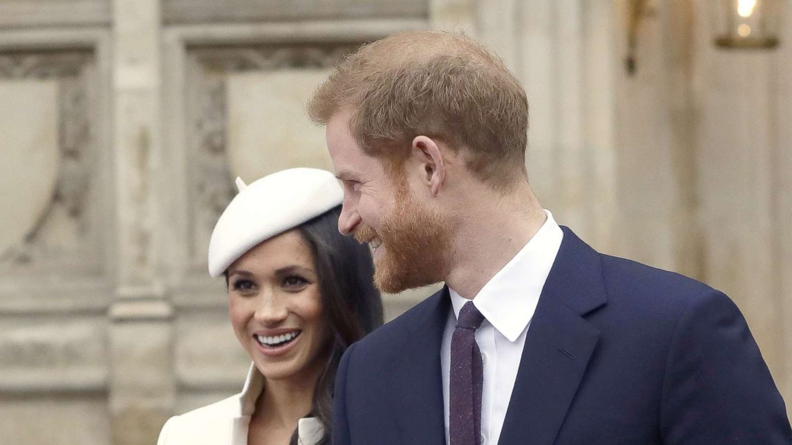 PHOTO: Britain's Prince Harry leaves with his fiancee, U.S. actress Meghan Markle after attending a Commonwealth Day Service at Westminster Abbey in central London, March 12, 2018.