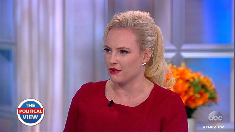 Co-host Meghan McCain appears on ABC's "The View," Nov. 2, 2017.