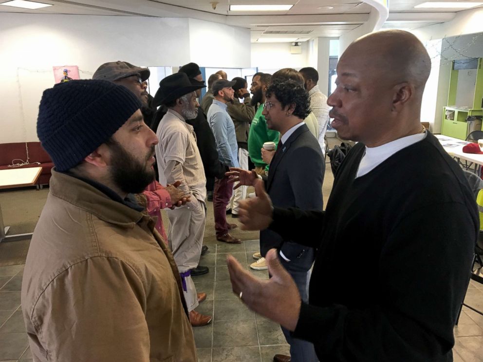 PHOTO: Local Philadelphia men organize for the "Men Can" program, where organizers hold "Community Conversations," involving discussions about racism, domestic violence and last month, one titled, "Get Your Boys: Male Accountability in #MeToo."