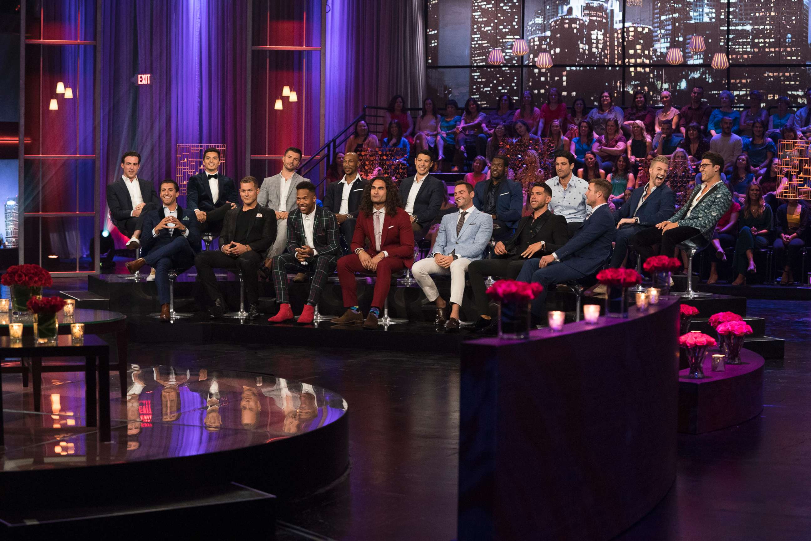 PHOTO: Contestants from "The Bachelorette" appear on the "Men Tell All" special, which airs July 30, 2018 on ABC.