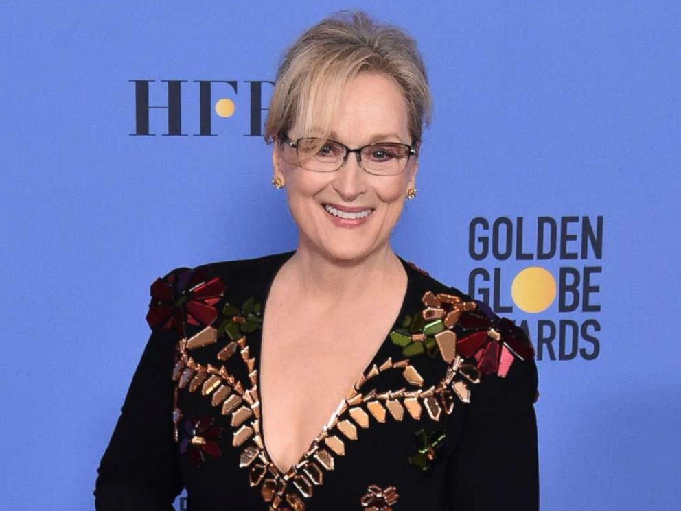 PHOTO: Meryl Streep poses in the press room during the 74th Annual Golden Globe Awards at The Beverly Hilton Hotel, Jan. 8, 2017 in Beverly Hills, Calif.