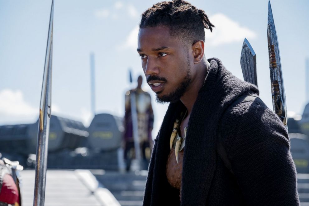 PHOTO: Michael B. Jordan in a scene from "Black Panther."