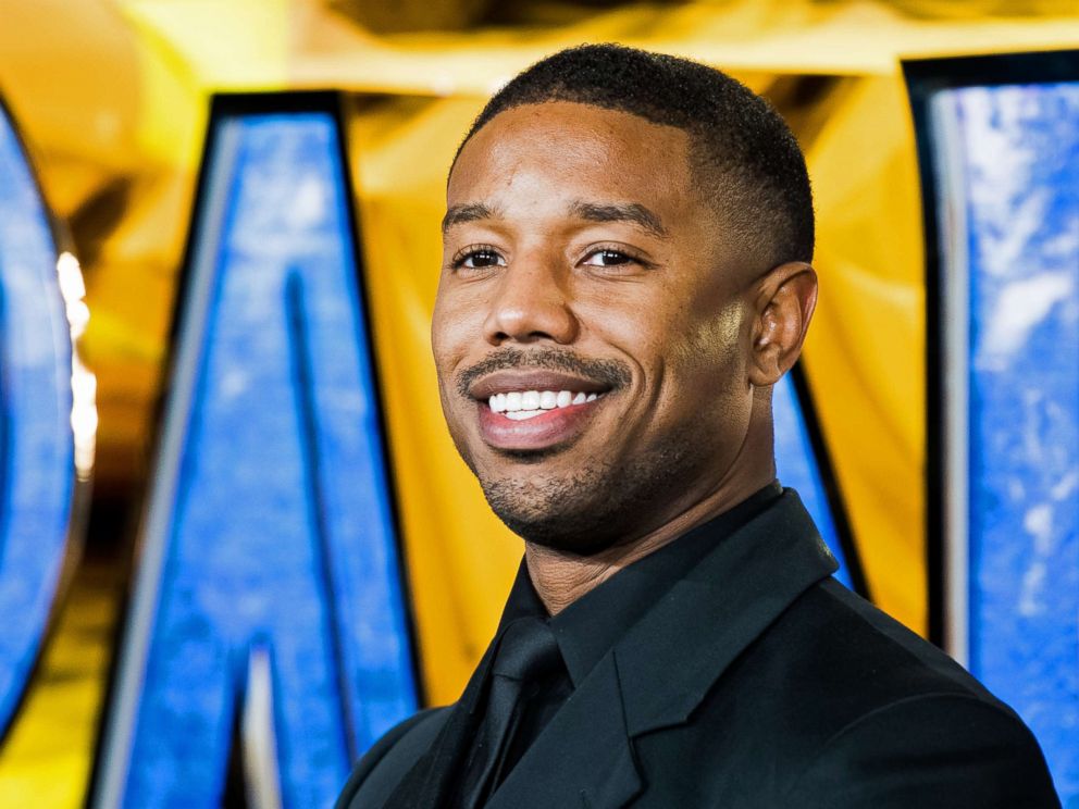 PHOTO: Michael B. Jordan attends the European Premiere of Black Panther at Eventim Apollo on Feb. 8, 2018 in London.