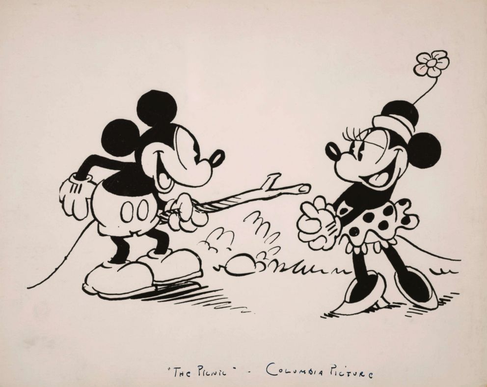 Mickey And Minnie Mouse Drawings