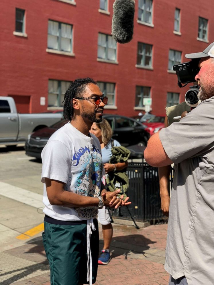 PHOTO: "GMA" caught up with music star Miguel at the 2018 Essence Festival in New Orleans.