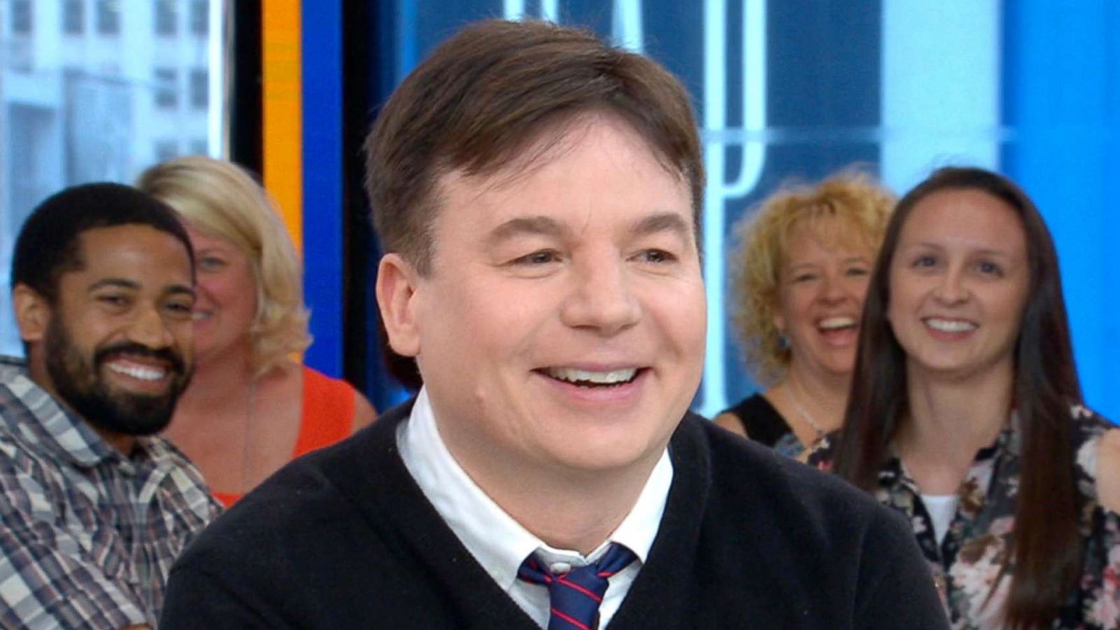 PHOTO: Mike Myers appears on :Good Morning America," June 20, 2018, in New York City.