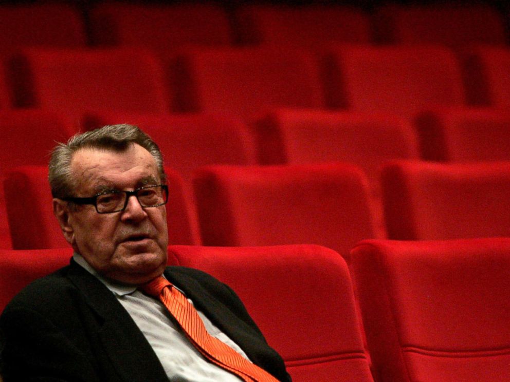 PHOTO: Czech director Milos Forman attends the opening ceremony of the 44th Karlovy Vary International Film Festival in Karlovy Vary, Czech Republic, July 3, 2009.