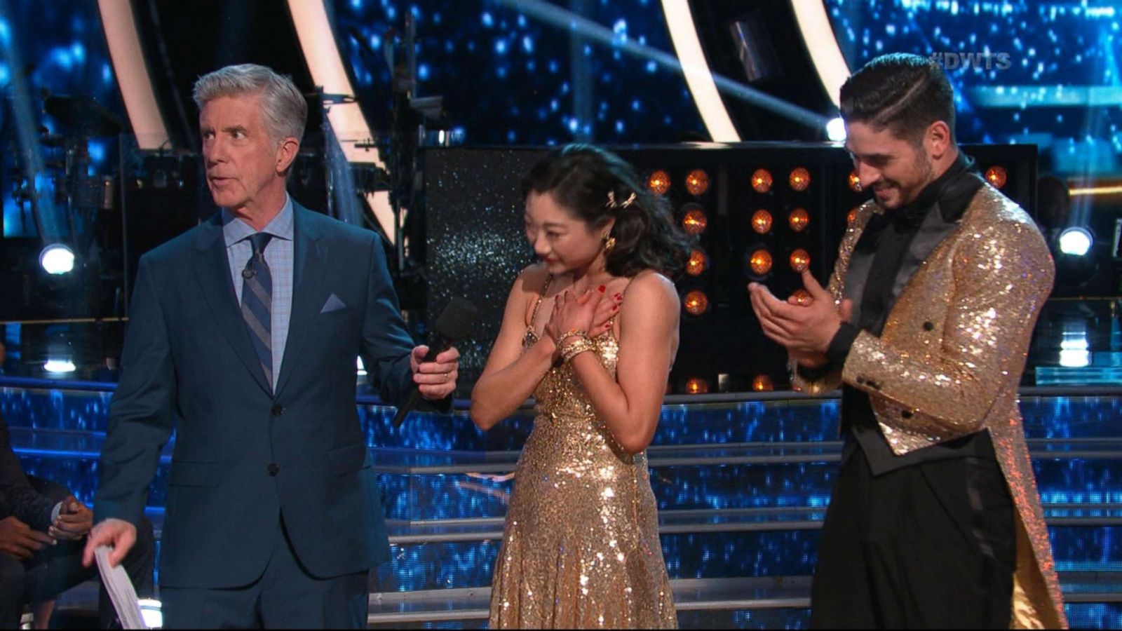 PHOTO: Mirai Nagasu and Alan Bersten on "Dancing with the Stars," May 15, 2018.