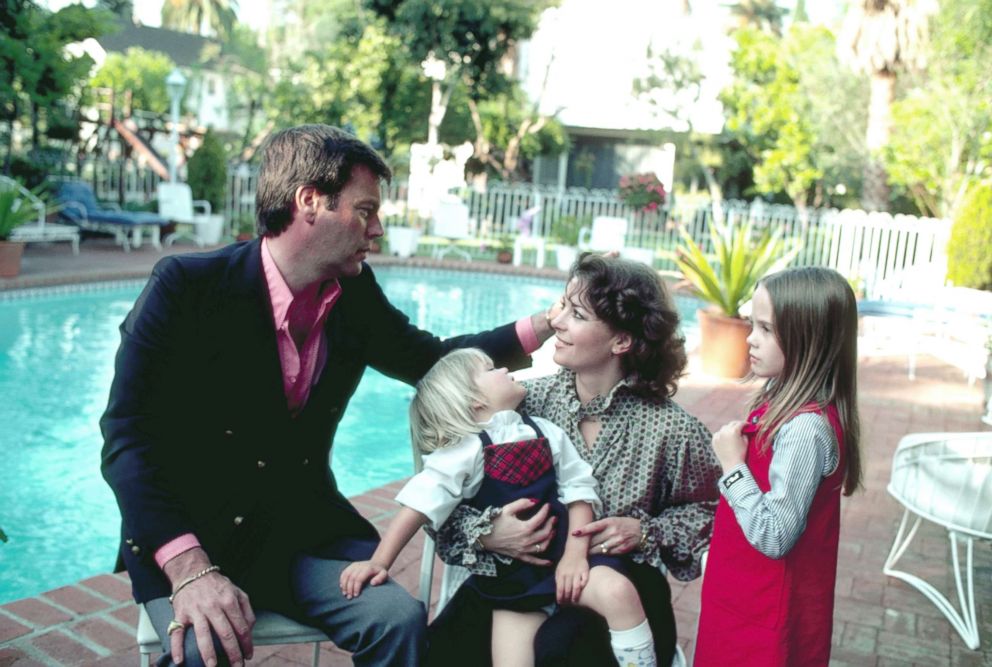 PHOTO: Robert Wagner, Natalie Wood and their children in an undated photo at their Beverly Hills, Calif., home. 