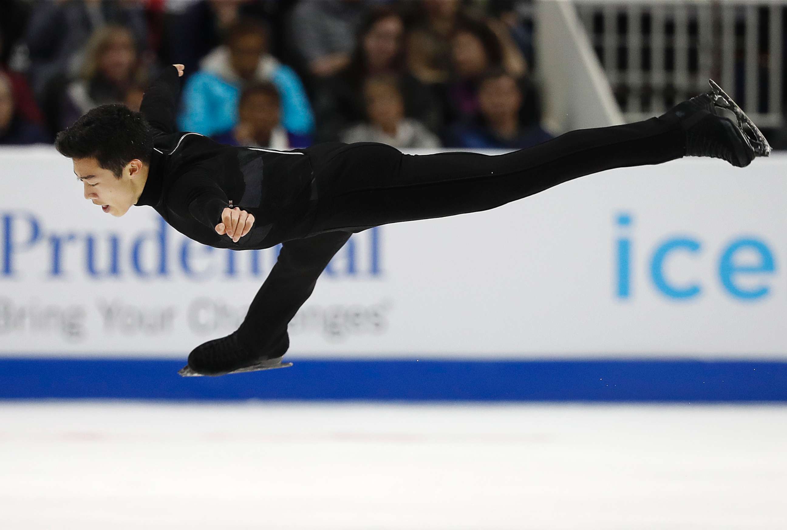 PHOTO: Nathan Chen performs during the men's free skate event at the U.S. Figure Skating Championships in San Jose, Calif., Jan. 6, 2018.