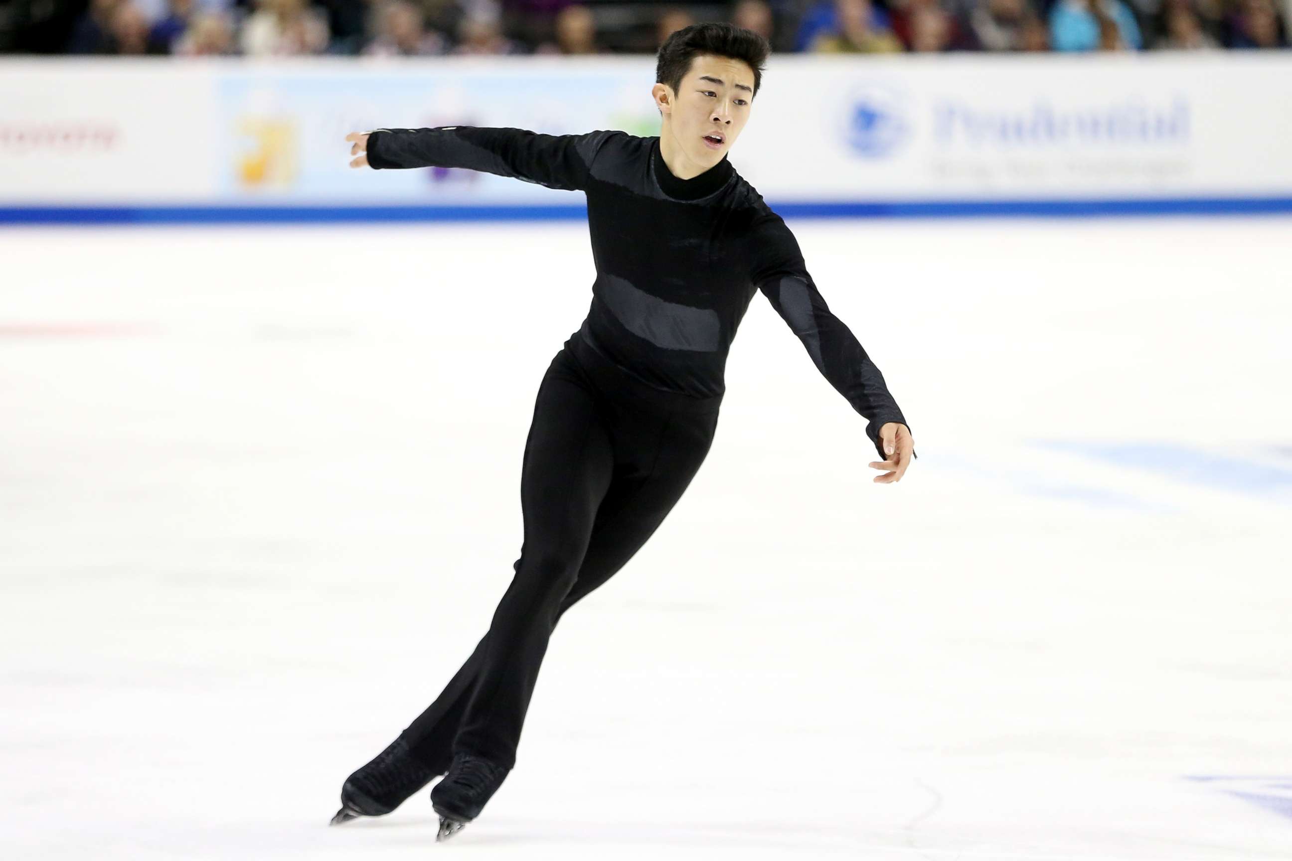 PHOTO: Nathan Chen competes in the Men's Free Skate during the 2018 Prudential U.S. Figure Skating Championships at the SAP Center on Jan. 6, 2018 in San Jose, Calif.