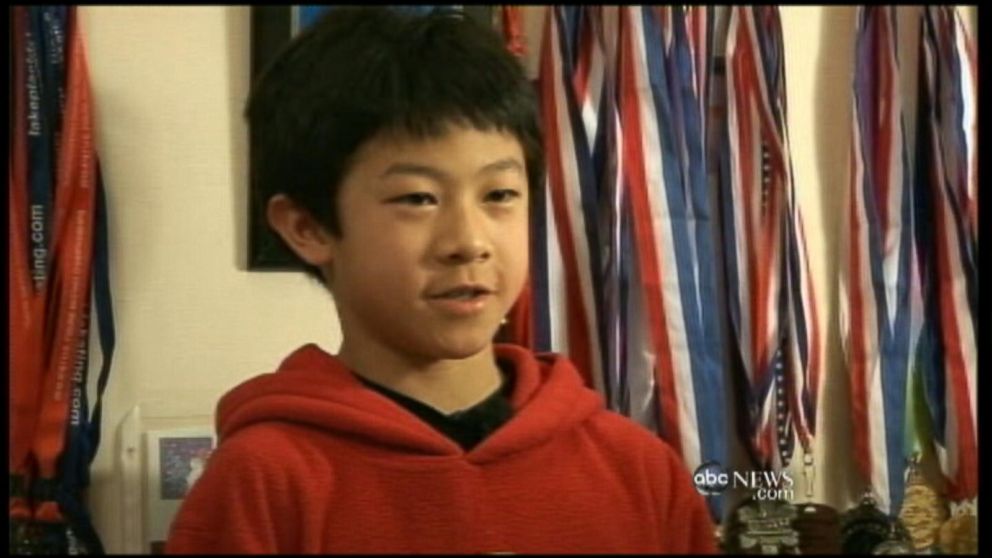 PHOTO: Nathan Chen, 10, on Feb. 19, 2010. Then a fifth-grader, Chen was inspired to take up the sport after watching the Olympics.
