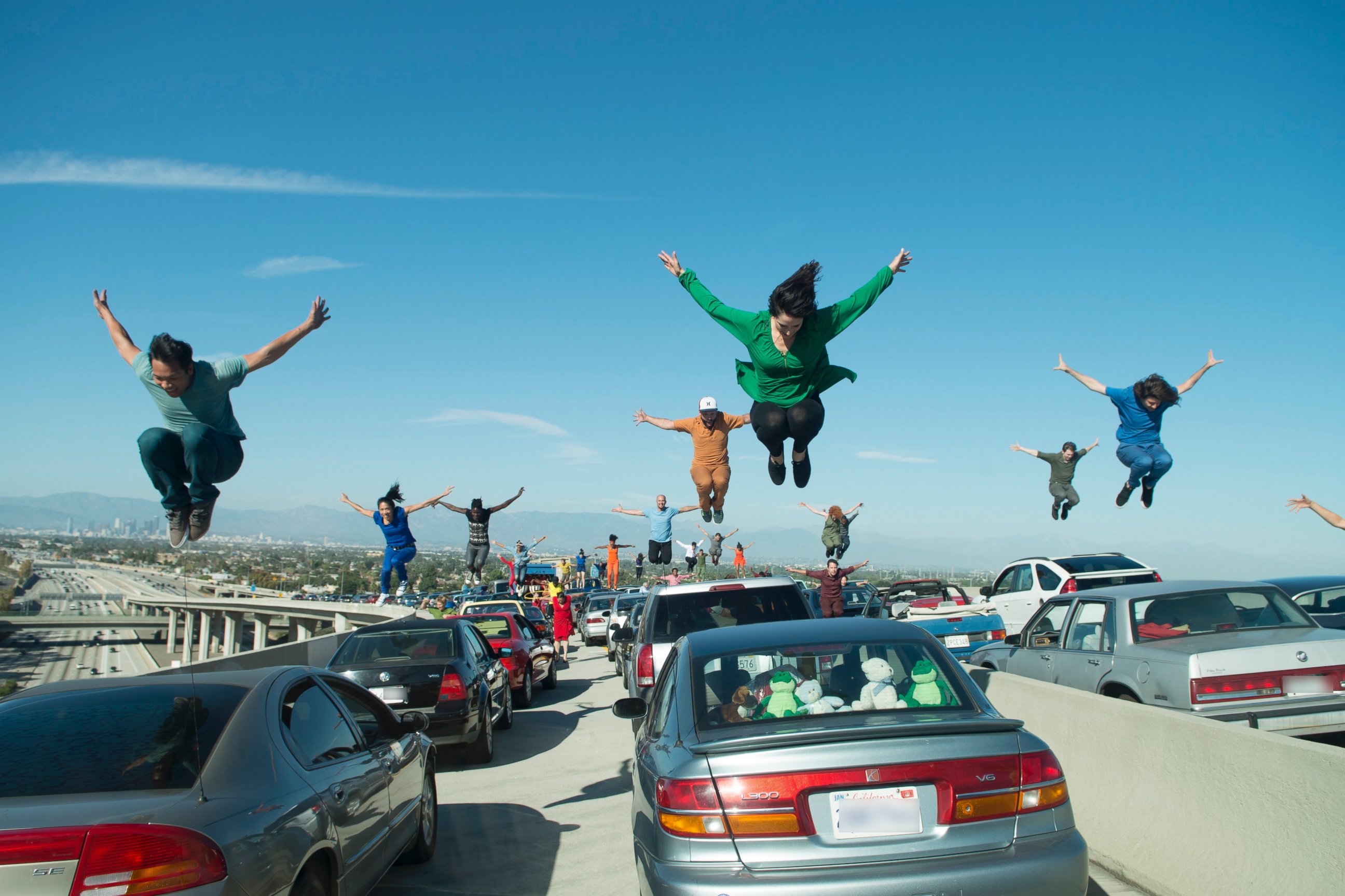 PHOTO: A film still from the movie "La La Land."