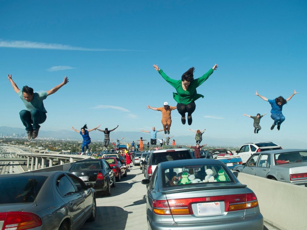 PHOTO: A film still from the movie La La Land.