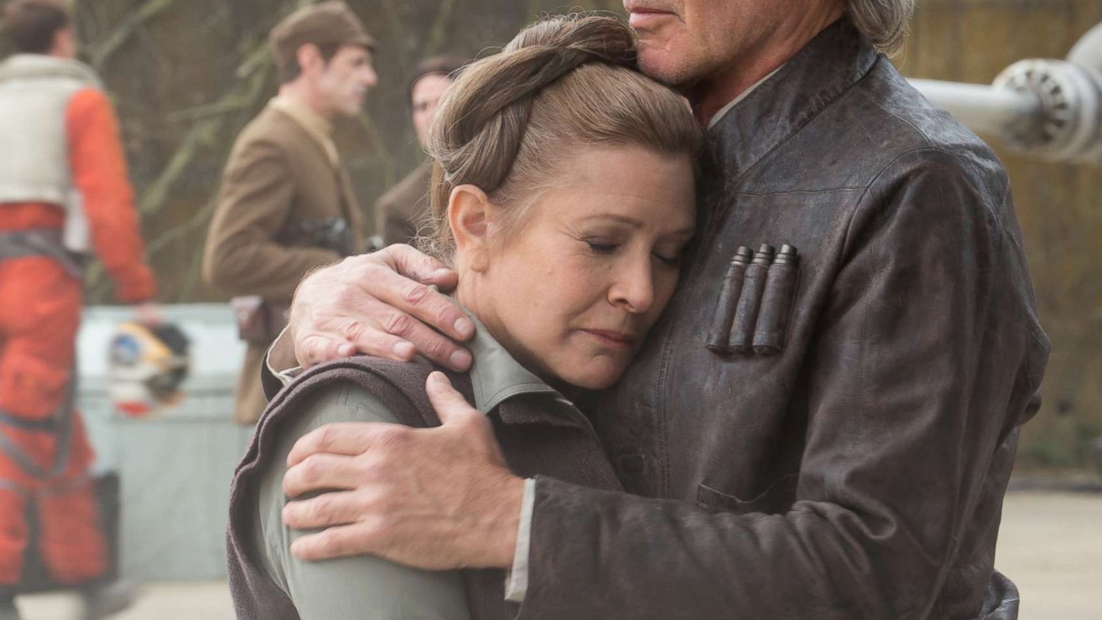 PHOTO: Carrie Fisher and Harrison Ford star in "Star Wars: Episode VII - The Force Awakens."