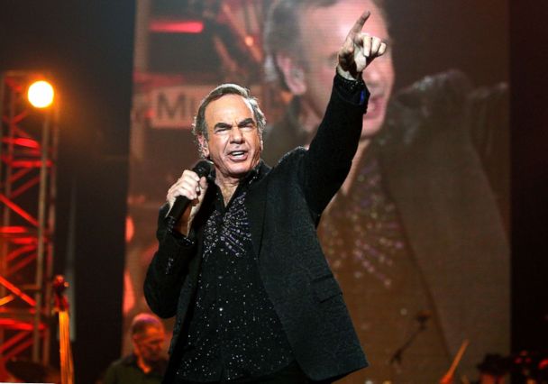 Neil Diamond through the years