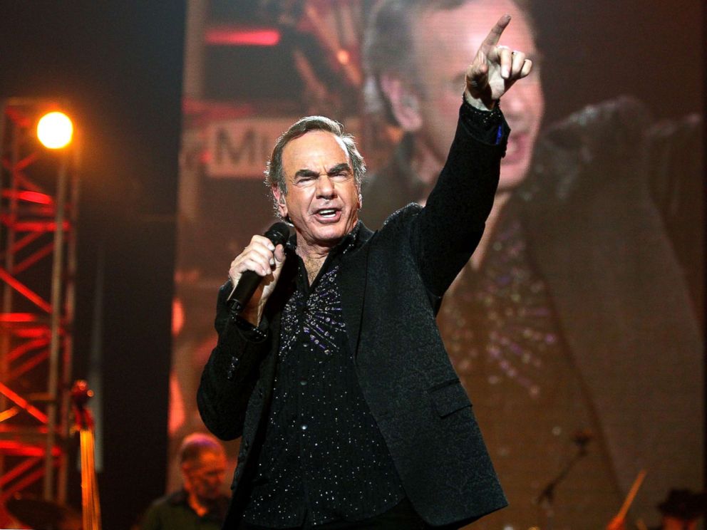   PHOTO: Neil Diamond performs at the MusiCares Person of the Year 2009, after being honored, at the Los Angeles Convention Center, February 6, 2009, in Los Angeles 