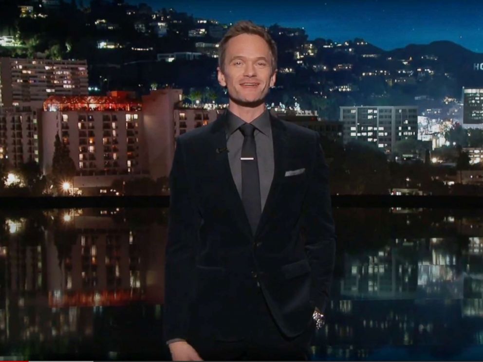 PHOTO: Neil Patrick Harris guest hosts Jimmy Kimmel Live on Dec. 07, 2017.