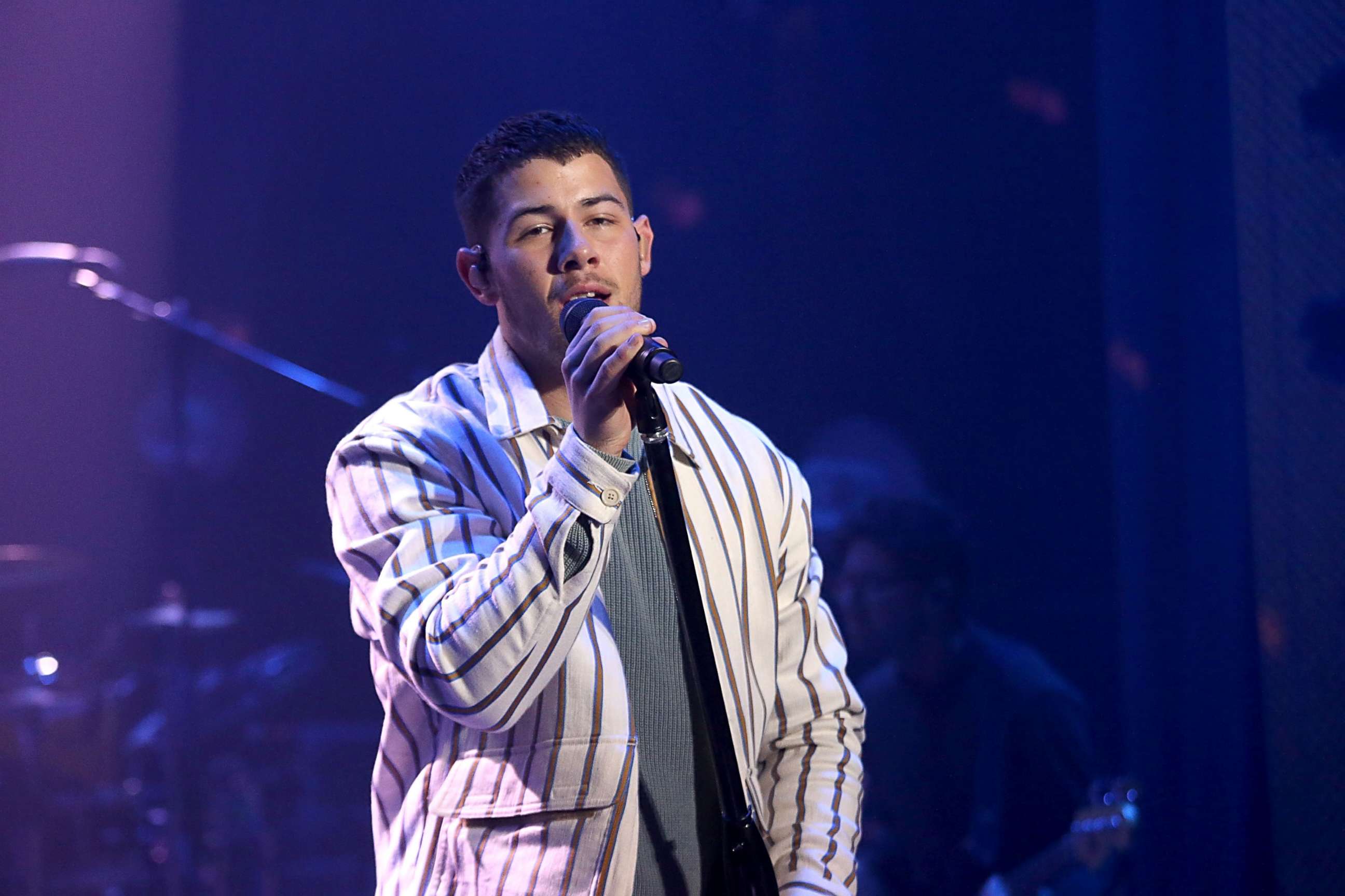 PHOTO: Nick Jonas performs in concert aboard the cruise ship Carnival Liberty, Nov. 16, 2017 in Cape Canaveral, Florida.  