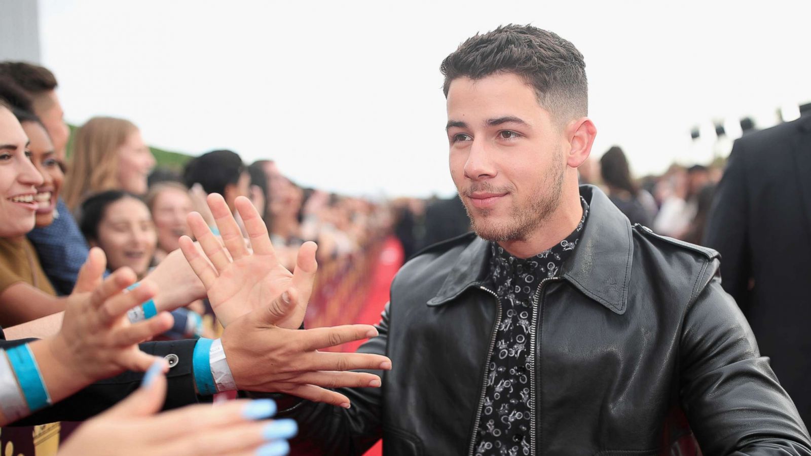 PHOTO: Singer Nick attends the 2018 MTV Movie And TV Awards at Barker Hangar on June 16, 2018 in Santa Monica, Calif.