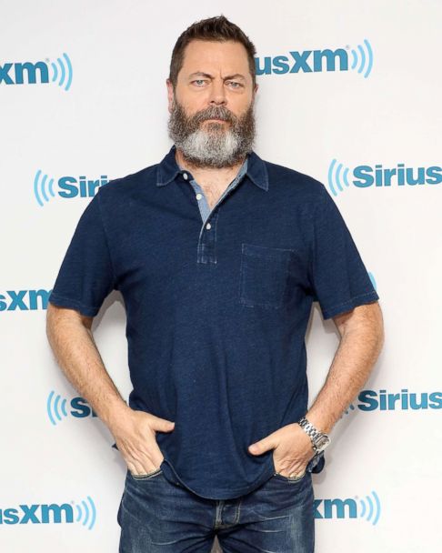 nick offerman gömleksiz