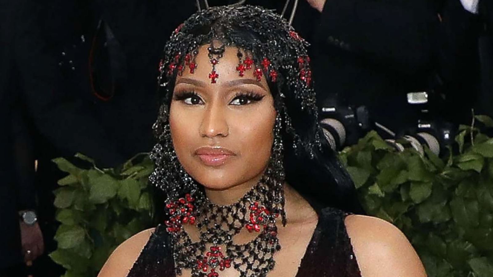 PHOTO: Nicki Minaj attends the Met Gala at Metropolitan Museum of Art in New York, May 7, 2018.