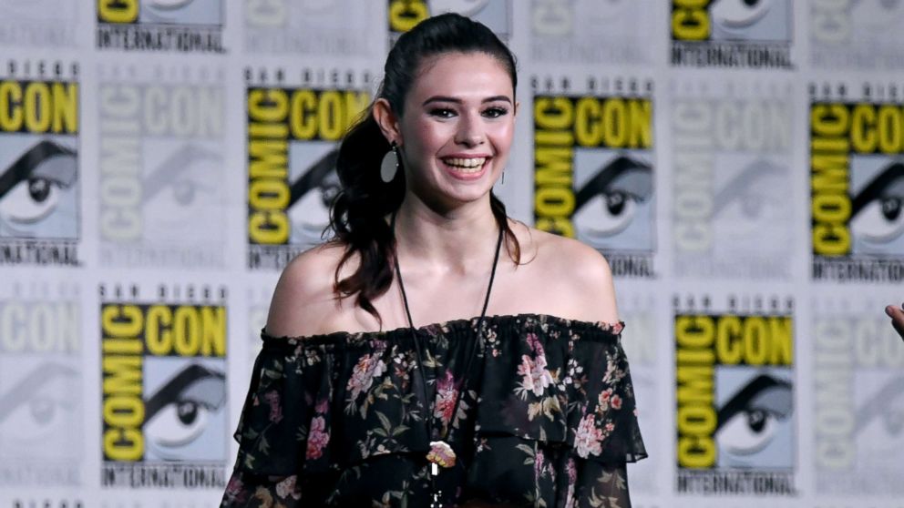 PHOTO: Nicole Maines attends Comic-Con International 2018 on July 21, 2018, in San Diego.