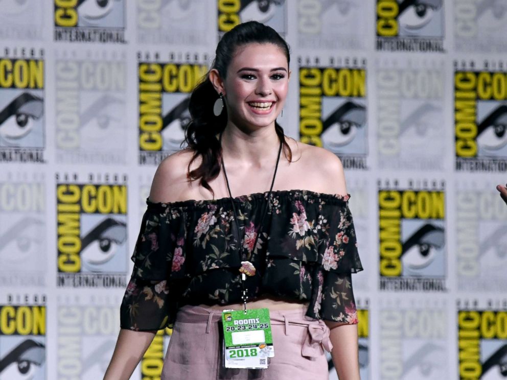 PHOTO: Nicole Maines attends Comic-Con International 2018 on July 21, 2018, in San Diego.