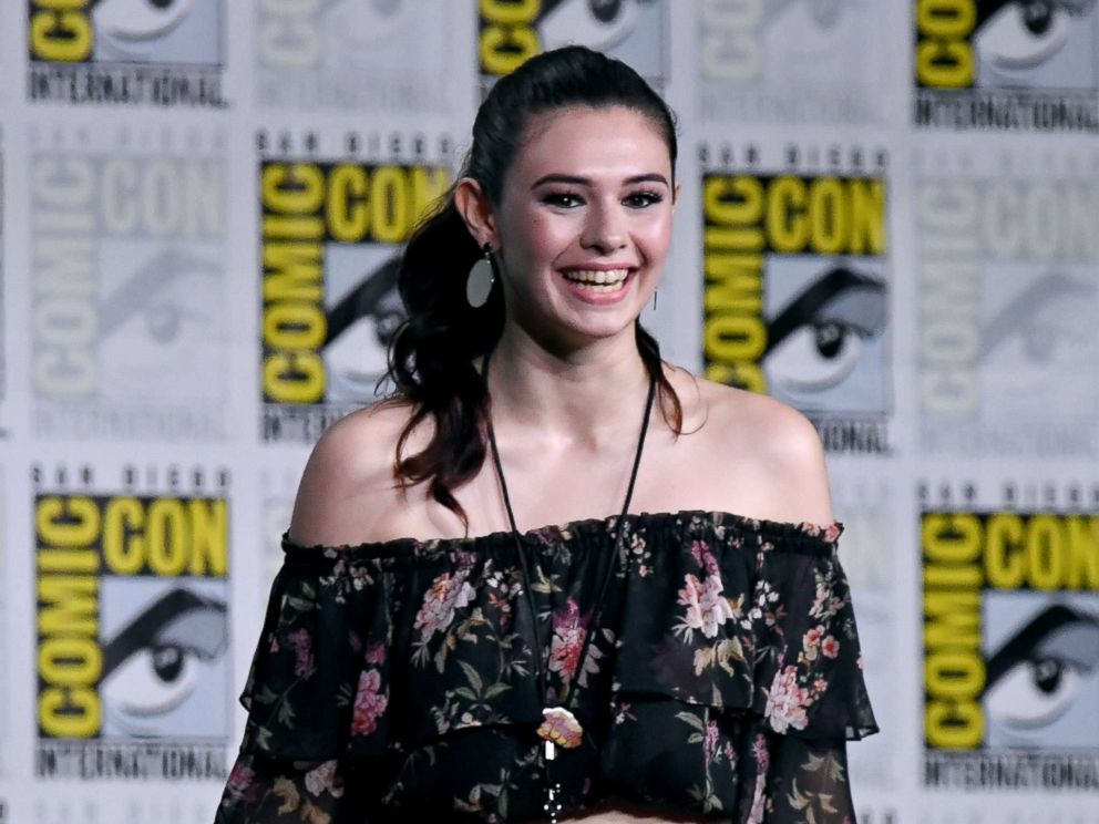 PHOTO: Nicole Maines attends Comic-Con International 2018 on July 21, 2018, in San Diego.
