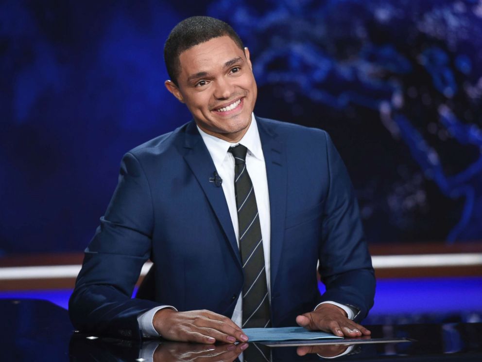   PHOTO: In this September 29, 2015, folder photo, Trevor Noah appears at a recording of The Daily Show, on Comedy Central, New York. 