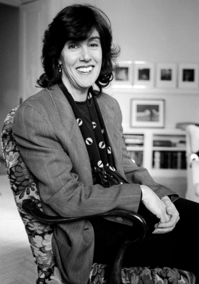 PHOTO: Author and screenwriter Nora Ephron in her Manhattan apartment.