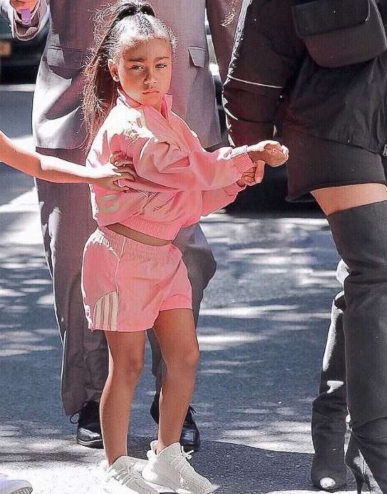 Kim Kardashian West's daughter North West makes her modeling debut in