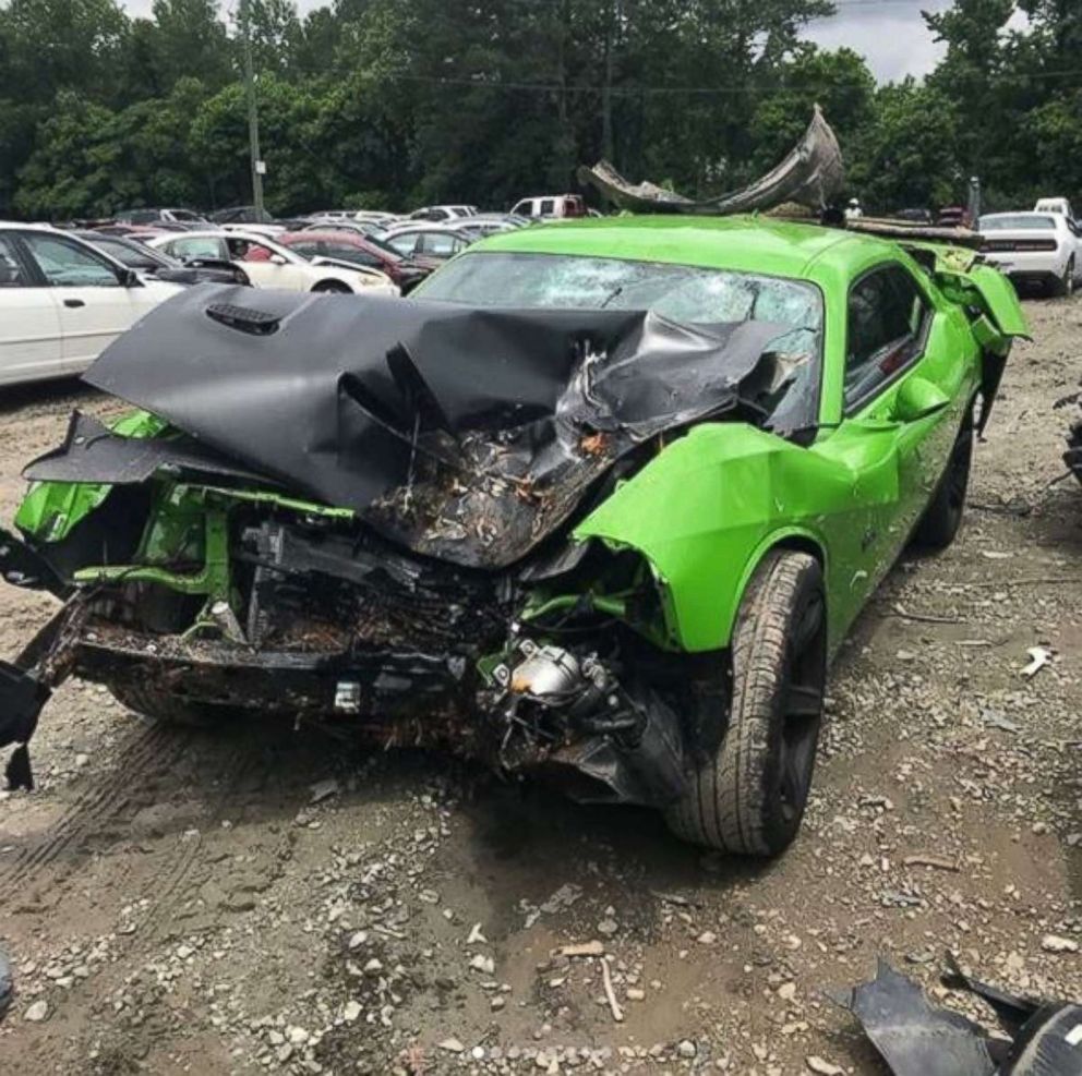 Offset crashed his Dodge Challenger on May 17, 2018, sending him to the emergency room.