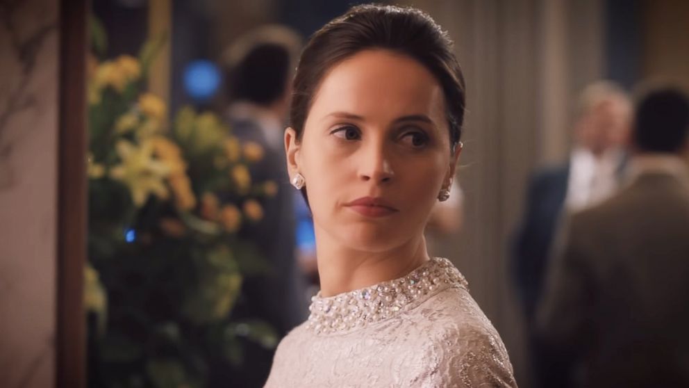 Felicity Jones Transforms Into A Young Ruth Bader Ginsburg In On The Basis Of Sex Gma 8382