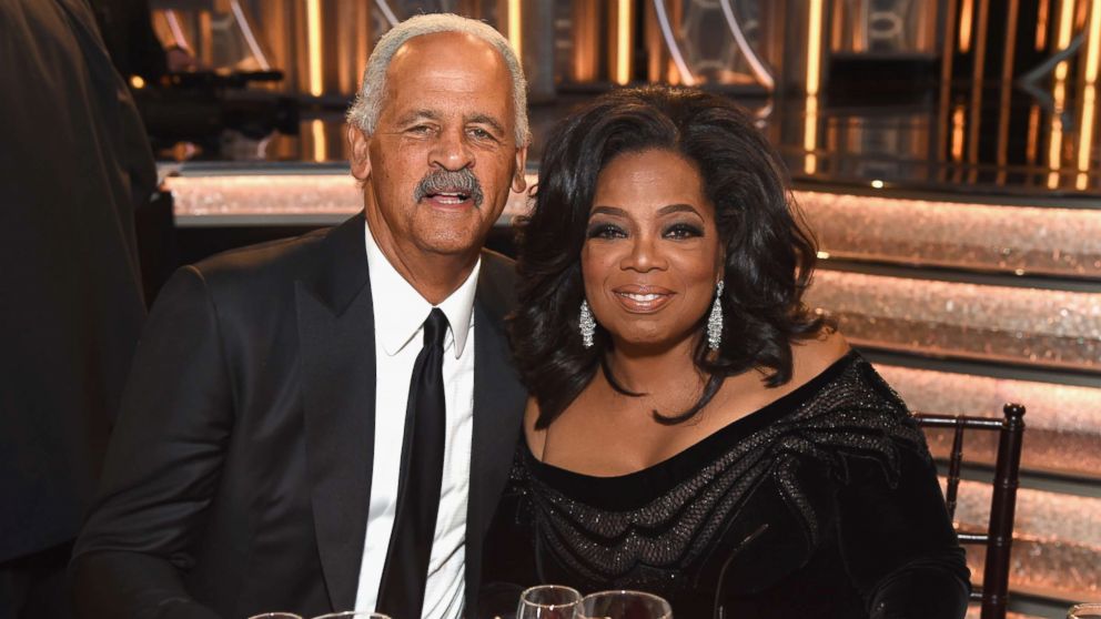 PHOTO: Stedman Graham and Oprah Winfrey celebrate the 75th Annual Golden Globe Awards at the Beverly Hilton Hotel, Jan. 7, 2018, in Beverly Hills, Calif.