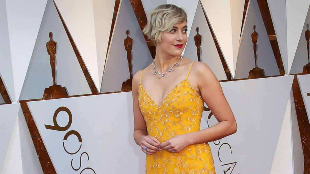 PHOTO: Greta Gerwig arrives at the 90th Academy Awards at Dolby Theatre, March 4, 2018.