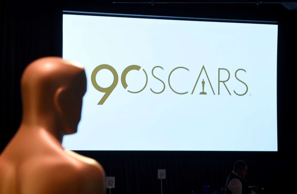 PHOTO: A view of the Oscar Statue at the 90th Annual Academy Awards Nominee Luncheon at The Beverly Hilton Hotel, Feb. 5, 2018, in Beverly Hills, Calif.