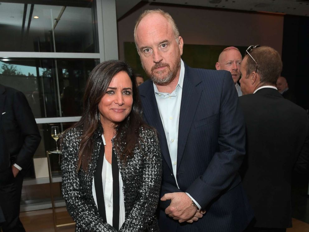 PHOTO: Pamela Adlon and Louis C.K. attend FX Networks celebration of their Emmy nominees in partnership with Vanity Fair at Craft, Sept. 16, 2017, in Century City, California.