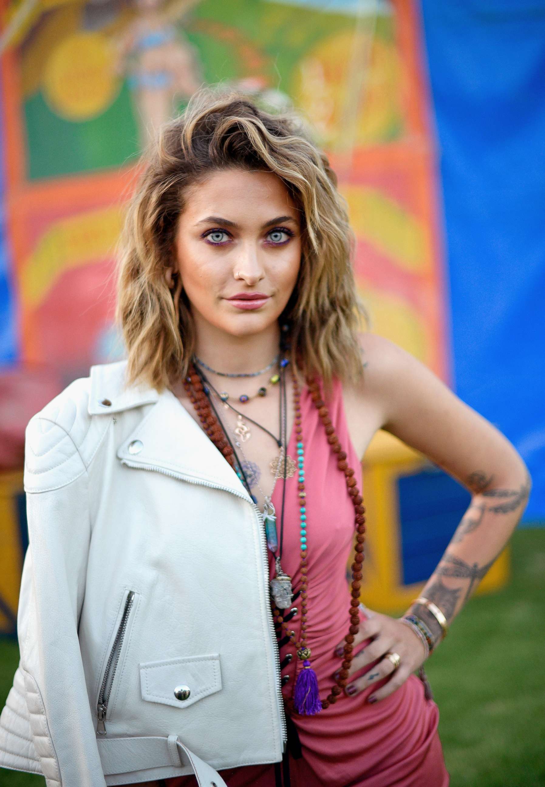 PHOTO: Paris Jackson attends an event at the Los Angeles Equestrian Center, June 8, 2018 in Burbank, Calif.