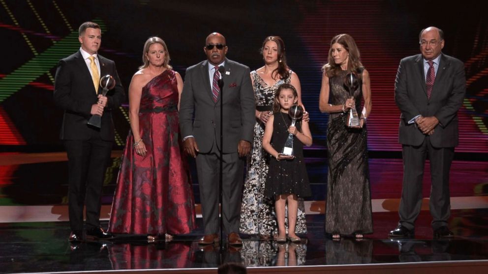 VIDEO: Gymnast abuse survivors steal the show at the ESPYs
