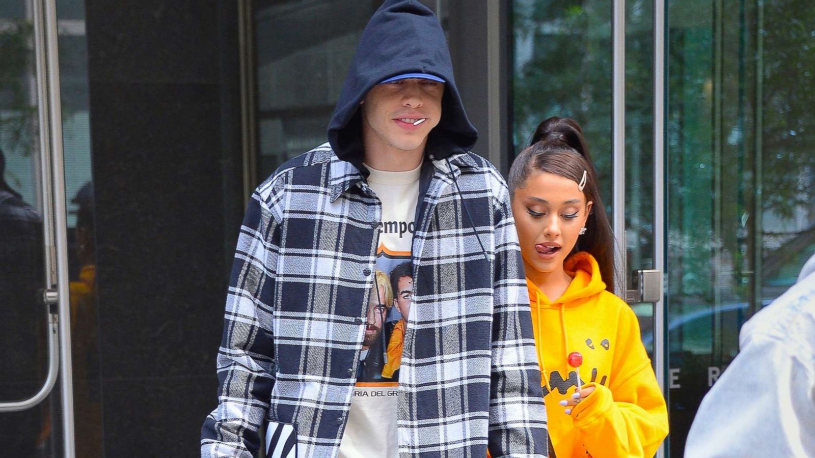 Ariana Grande only has eyes for Pete Davidson during outing in NYC